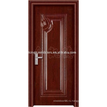 Простая сталь деревянная дверь JKD-901 стальные двери от Китая Топ продаж